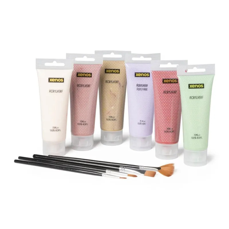 Xenos Verf-Acrylverf goud - 75 ml