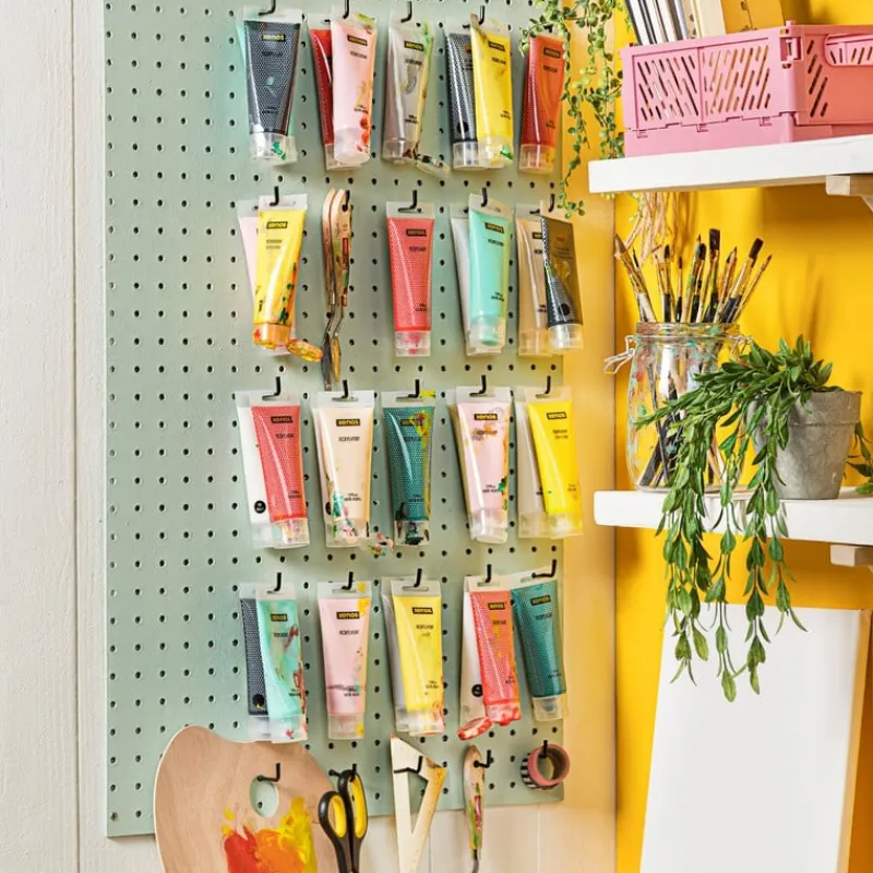 Xenos Verf-Arcylverf in tube - geel - 75 ml