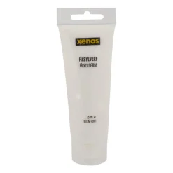 Xenos Verf-Arcylverf in tube - wit - 75 ml