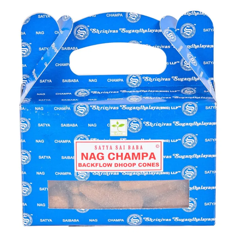 Xenos Wierook-Backflow cones - nag champa - set van 24