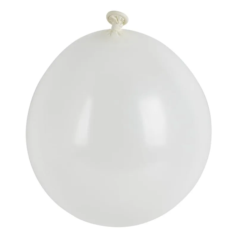Xenos Ballonnen|Bruiloft-Ballon LED - wit - 5 stuks
