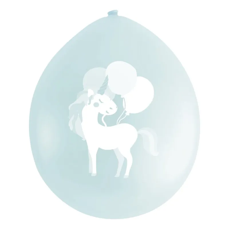 Xenos Ballonnen|Kinderfeestjes-Ballon unicorn - 9 stuks