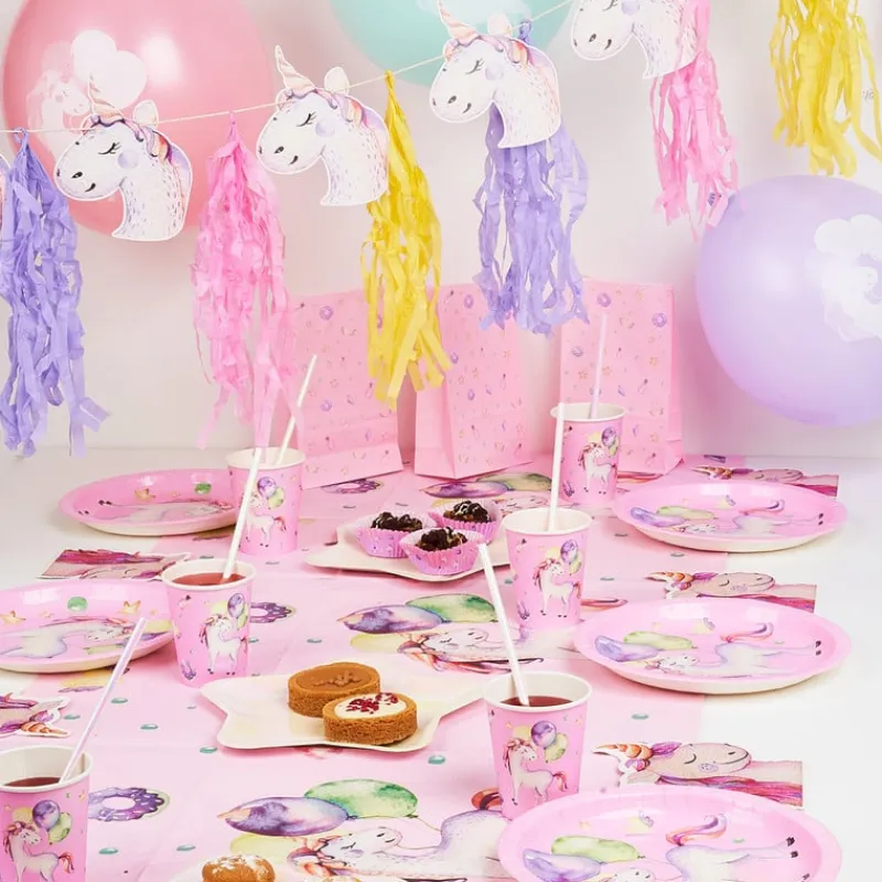 Xenos Ballonnen|Kinderfeestjes-Ballon unicorn - 9 stuks