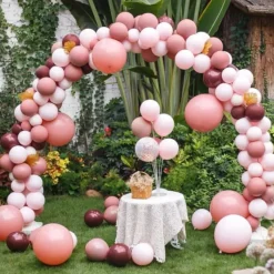 Xenos Ballonnen-Ballonnen boog set - 44x21x7 cm