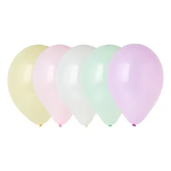 Xenos Ballonnen-Ballonnen pastel - 50 stuks