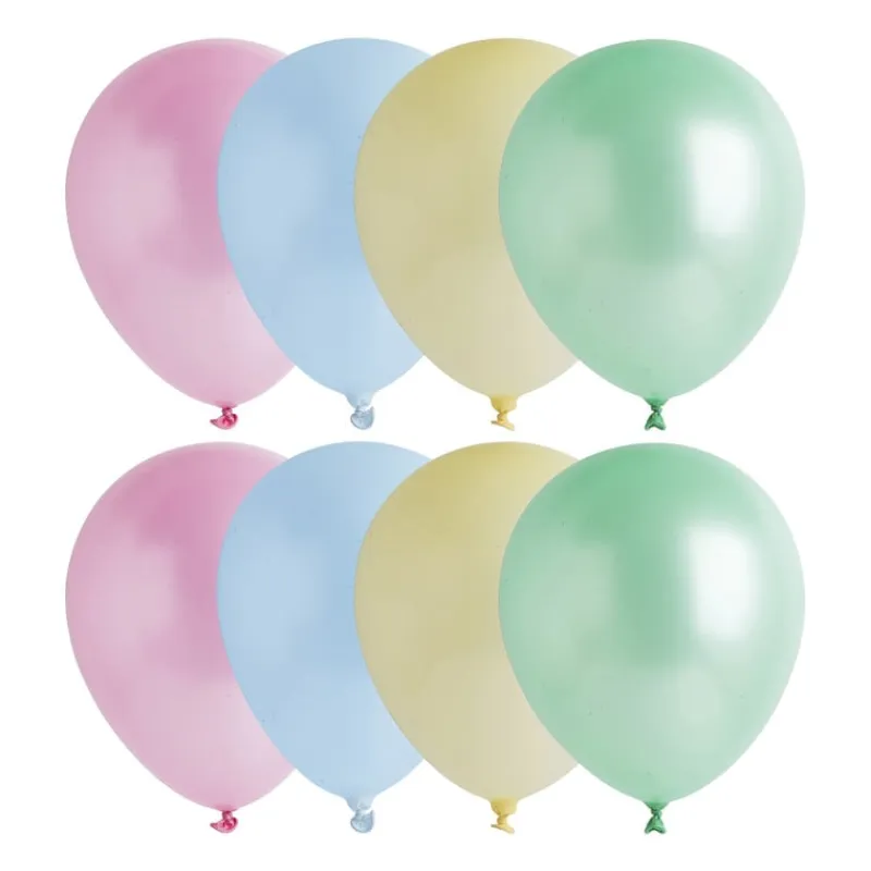 Xenos Ballonnen|Kinderfeestjes-Ballonnen regenboog - set van 8