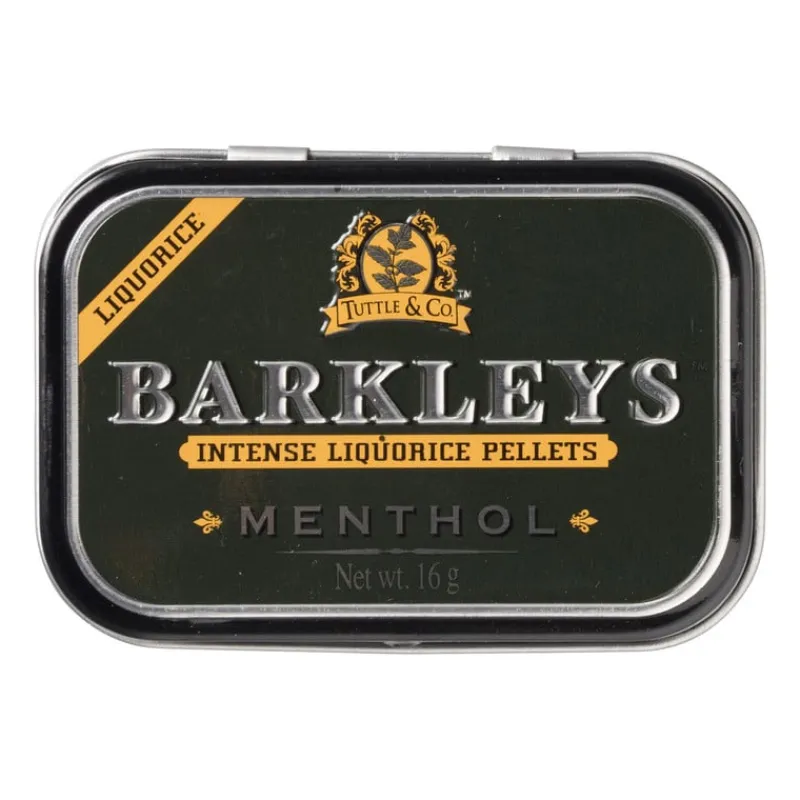 Xenos Snoep-Barkley liquorice - menthol - 16 gram