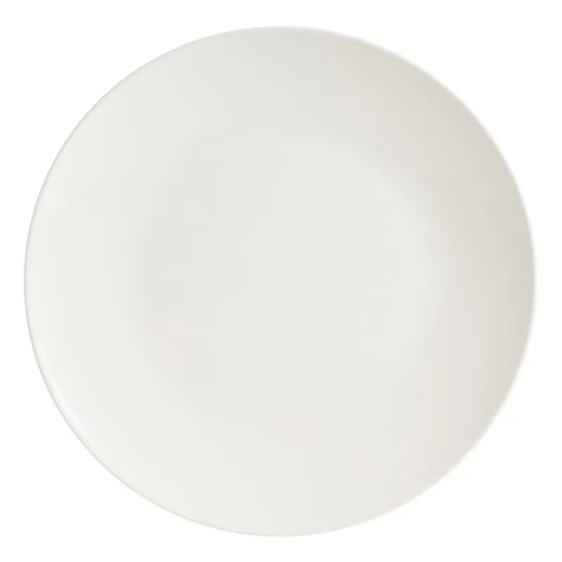 Xenos Borden-Basic dinerbord rond - wit - Ø26.5 cm