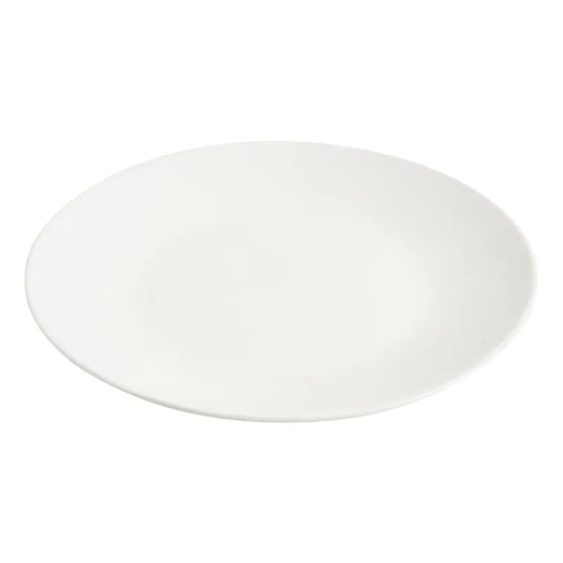 Xenos Borden-Basic dinerbord rond - wit - Ø26.5 cm