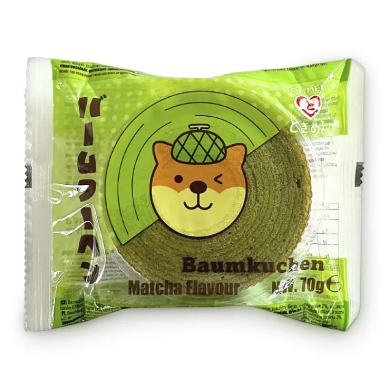 Xenos Snoep-Baumkuchen matcha - 70 gram