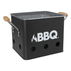 Xenos Barbecue-Bbq kubus - mini barbecue - 27.5x17x15.5 cm