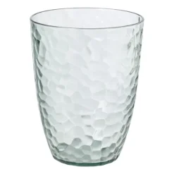 Xenos Buitenservies|Waterglazen-Beker dots - groen - 300 ml