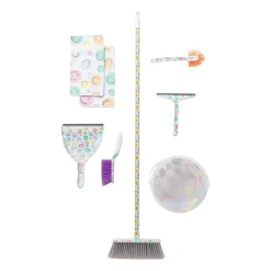 Xenos Bezems-Bezem smiley - 130 cm
