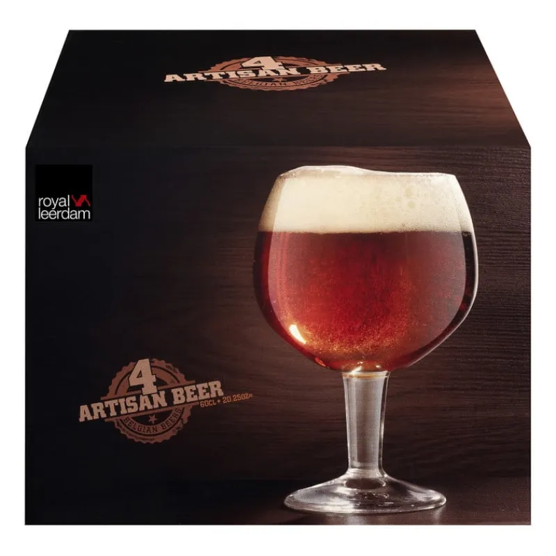 Xenos Glazensets|Bierglazen-Bierglazen speciaal - 60 cl - set van 4