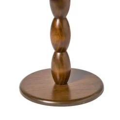 Xenos Bijzettafels-Bijzettafel Anna - bruin - ø40x40 cm