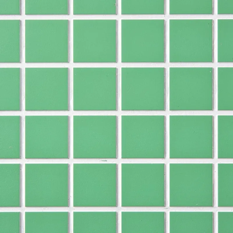Xenos Bijzettafels-Bijzettafel checks - groen - 48x48x32 cm