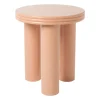 Xenos Bijzettafels-Bijzettafel Stockholm - peach - ø40x45 cm