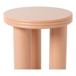 Xenos Bijzettafels-Bijzettafel Stockholm - peach - ø40x45 cm