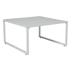 Xenos Bijzettafels-Bijzettafel Tenerife - wit - ø64x35 cm