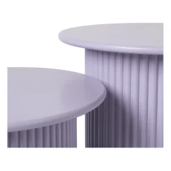 Xenos Bijzettafels-Bijzettafels Oslo - lila - set van 2