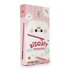 Xenos Snoep-Biscuit stick - strawberry - 40 gram