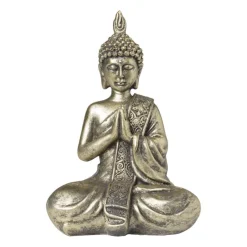 Xenos Boeddha Beelden|Decoratieve Beelden-Boeddha goud - diverse varianten - 18.2x12.3x8.3 cm