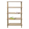 Xenos Boekenkasten|Vakkenkasten-Boekenkast Scandi - naturel - 140x80x30 cm