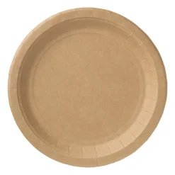 Xenos Festivals|Wegwerpservies-Bord kraftpapier - 10 stuks - 23,5 cm