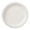 Xenos Wegwerpservies-Borden bagasse - set van 8 - ø23 cm
