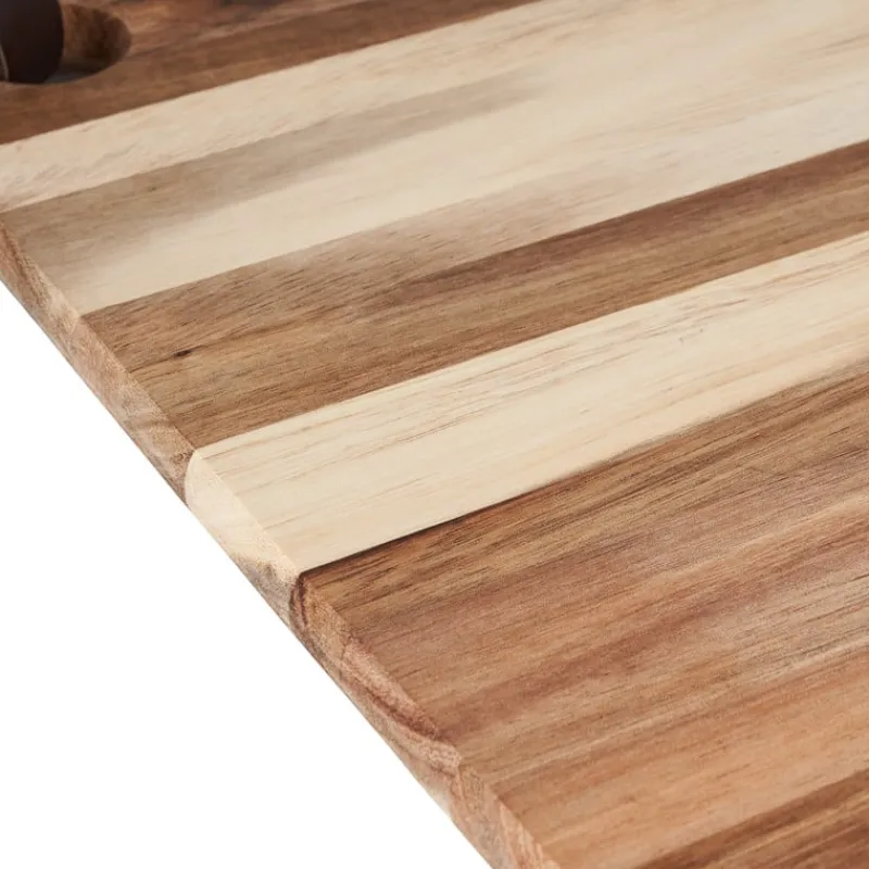 Xenos Borrelplanken-Borrelplank Acacia - 34x39 cm