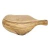 Xenos Borrelplanken-Borrelplank olijfhout groot - bruin - 41x17 cm