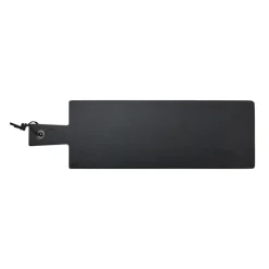 Xenos Borrelplanken|Sushi Servies-Borrelplankje acacia lang zwart- 50,8x15,2 cm