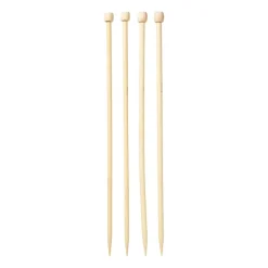 Xenos Haaknaalden-Breinaalden 7 & 8 mm - bruin - set van 2