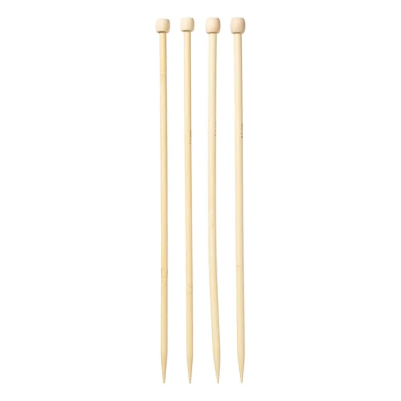 Xenos Haaknaalden-Breinaalden 7 & 8 mm - bruin - set van 2