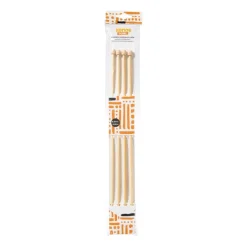 Xenos Haaknaalden-Breinaalden 4 & 4.5 mm - bruin - set van 2