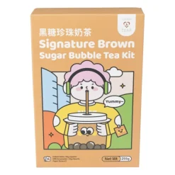 Xenos Thee|Kerstcadeaus-Bubble tea kit - brown sugar