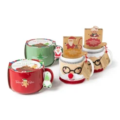 Xenos Kerstcadeaus|Kerstmokken-Cake in a mug chocolade - diverse varianten