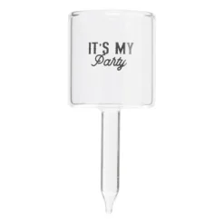 Xenos Cake Toppers-Caketopper shotglazen - set van 4