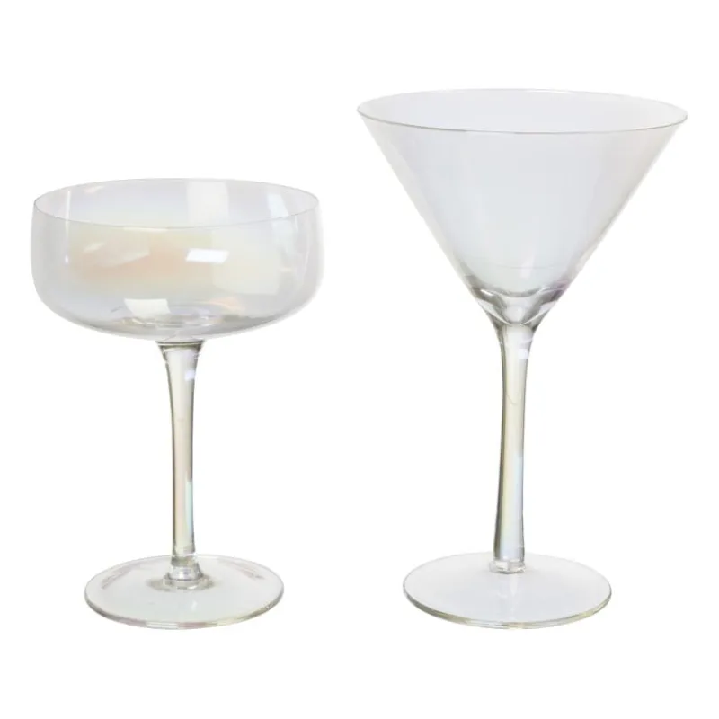 Xenos Champagneglazen|Cocktailglazen-Champagnecoupe parelmoer - 220 ml