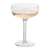 Xenos Champagneglazen-Champagnecoupe ribbel - glas - 200 ml