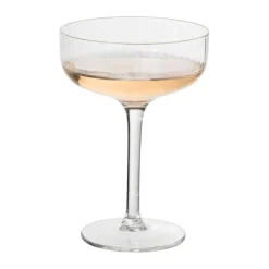 Xenos Champagneglazen-Champagnecoupe ribbel - glas - 200 ml