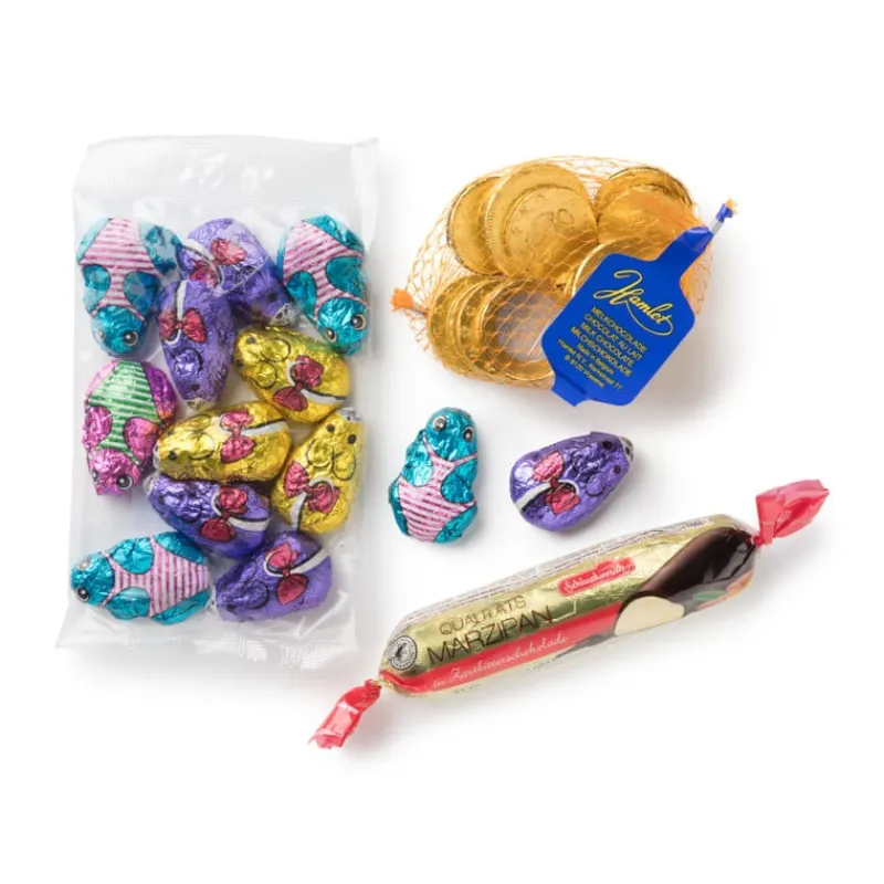 Xenos Holland Souvenirs|Koekjes-Chocolade kikkers en muizen - 176 gram