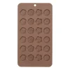 Xenos Bakvormen-Chocolade mal - siliconen - bruin