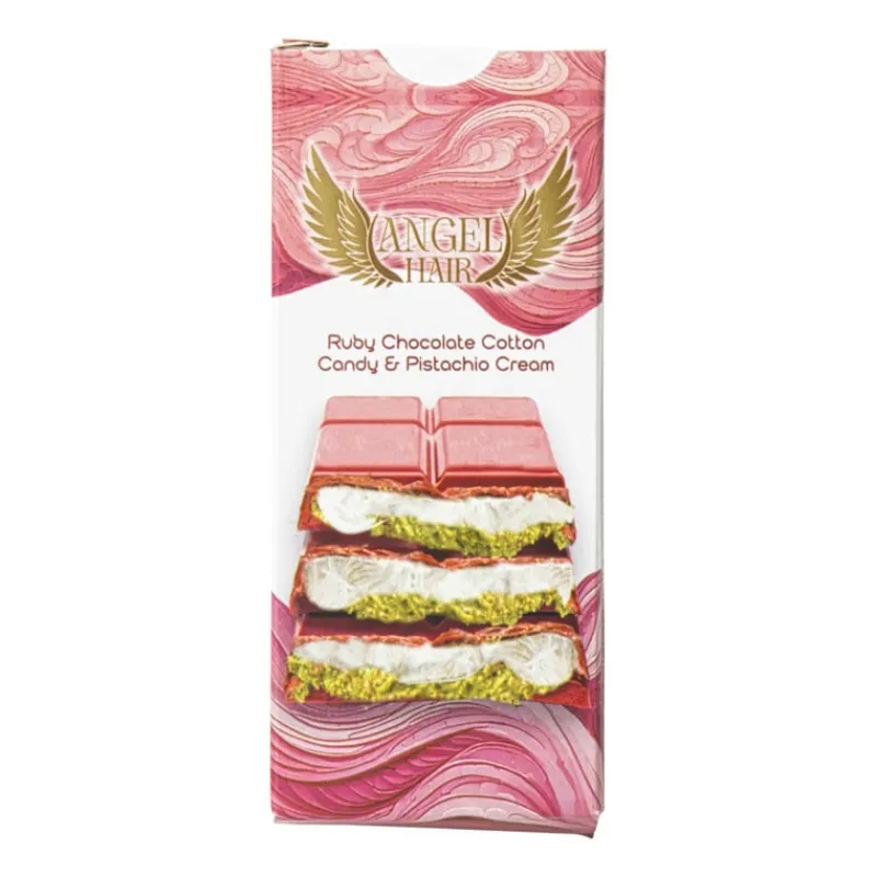 Xenos Chocolade-Chocolade reep angel hair - ruby - 100 gram