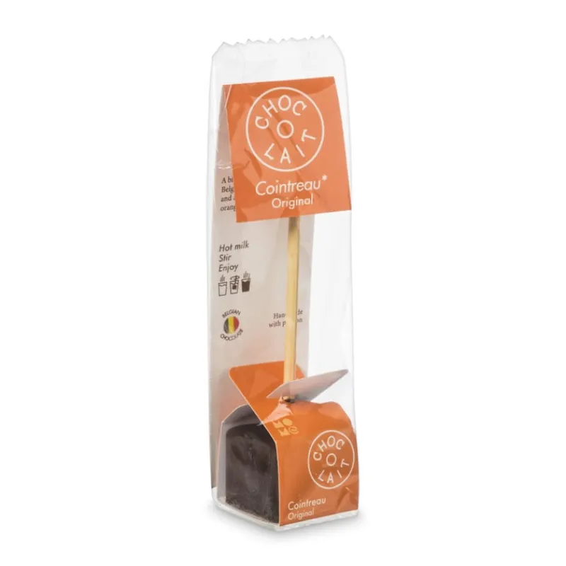 Xenos Chocolademelk|Kerstcadeaus-Choc-o-lait stick - cointreau - 33 gram