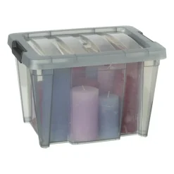 Xenos Opbergboxen-Clipbox - 15 liter - 27x35x24 cm