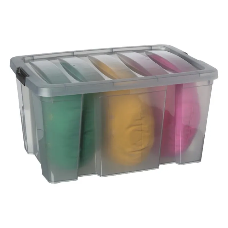 Xenos Opbergboxen-Clipbox - 45 liter - 29x56x33 cm