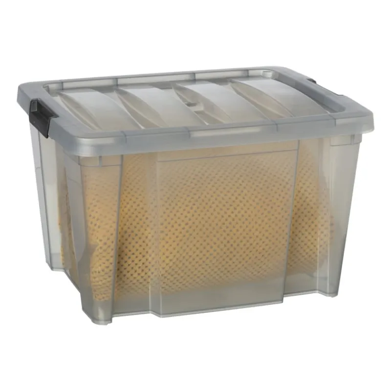 Xenos Opbergboxen-Clipbox - 30 liter - 35x43x27 cm