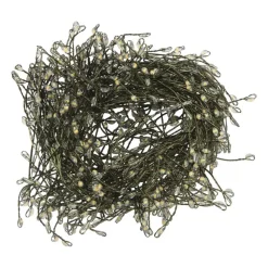Xenos Kerstverlichting|Kerstboom Verlichting-Cluster verlichting met LED lampjes - warm wit - 6.25 meter