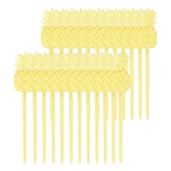 Xenos Wegwerpservies|Keukengerei-Cocktailprikkers ananas - 24 stuks